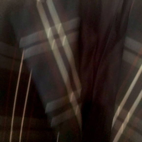 Sunday best oversized vest bleu marine à carreaux blancs rouges - Picture 3 of 8